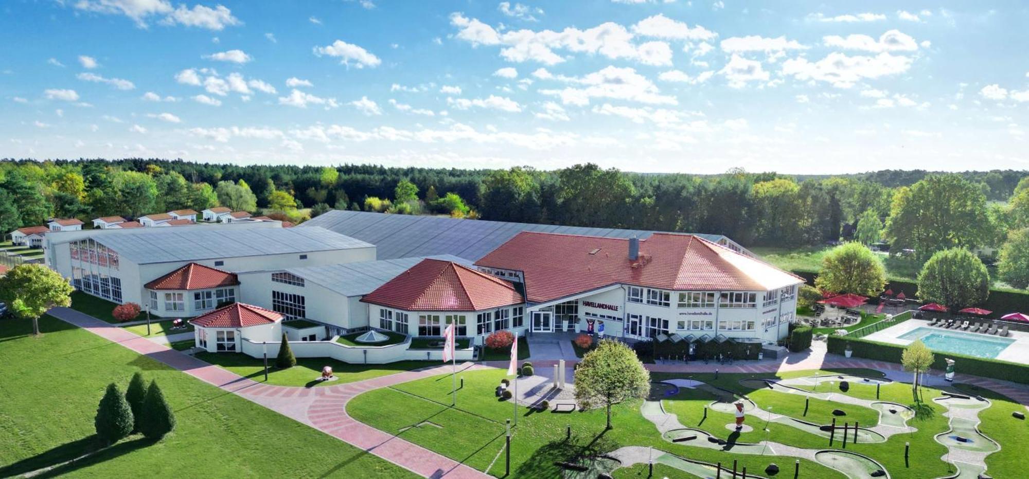 Havellandhalle Resort - Hotel, Sport Und Wellness Seeburg  Exterior photo